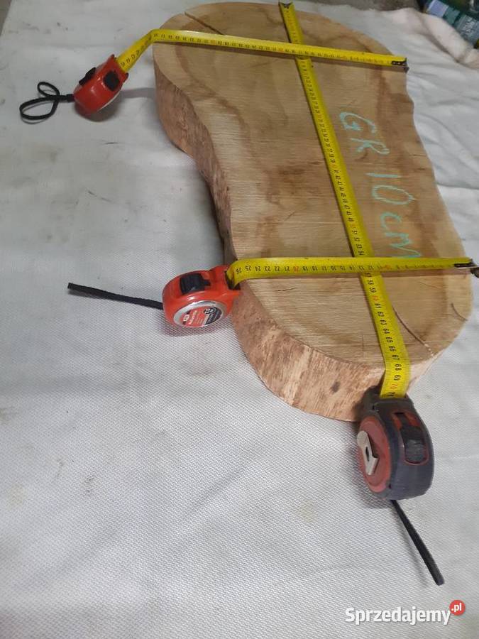 Plaster dębowy na stolik kawowy