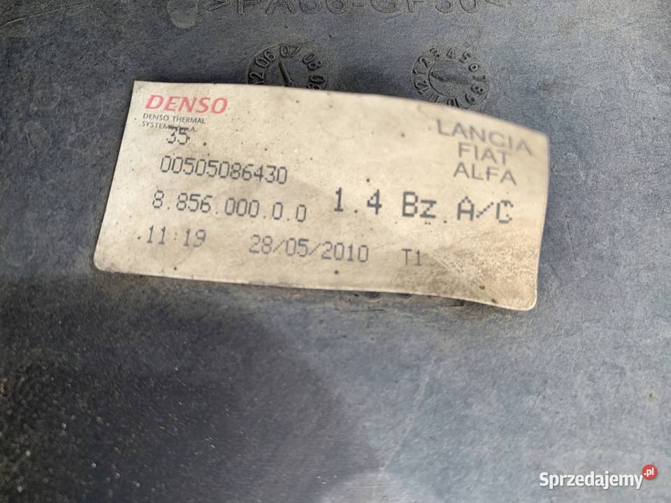 ALFA ROMEO MITO 10r wentylator chłodnicy osobowe Kielce