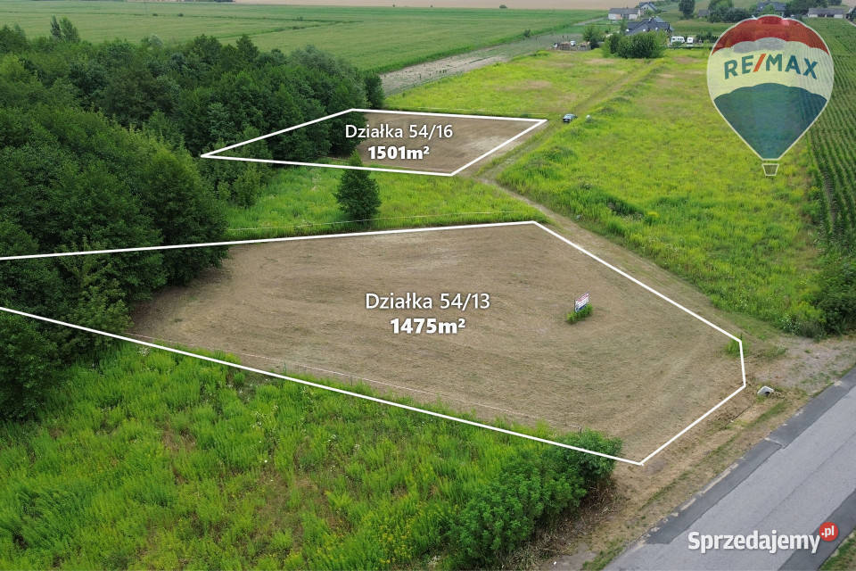 Działka 1501m2 Kłudno Nowe gm Grodzisk 1501m2 mazowieckie