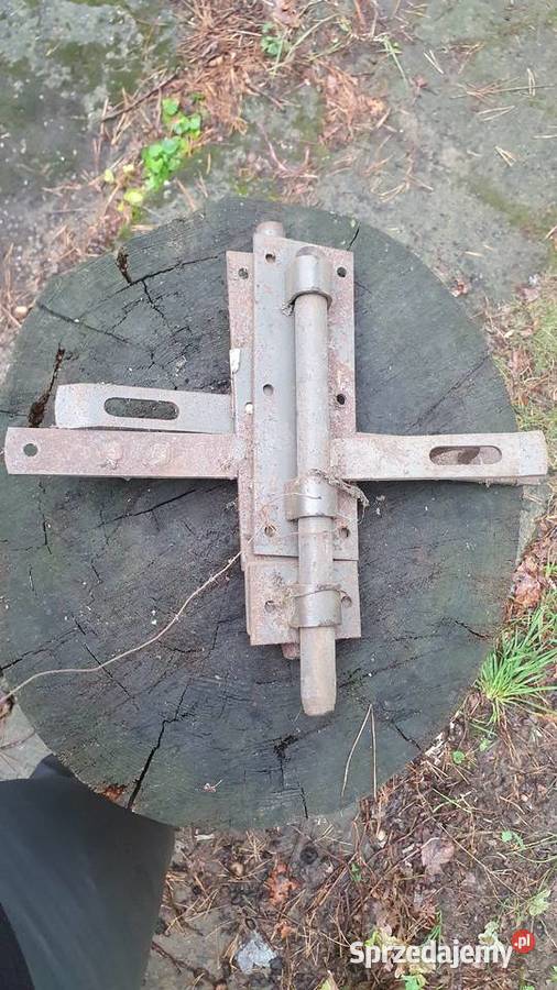 Stare zasuwy metalowe do drzwi bramy rygiel Warszawa sprzedam
