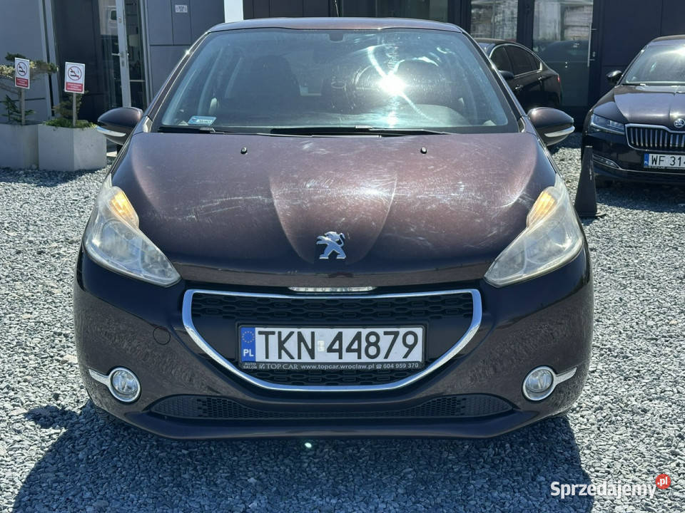 Peugeot 208 12 82 20122013r tempomat Bluetooth Zarejestrowany w Polsce dolnośląskie Wrocław