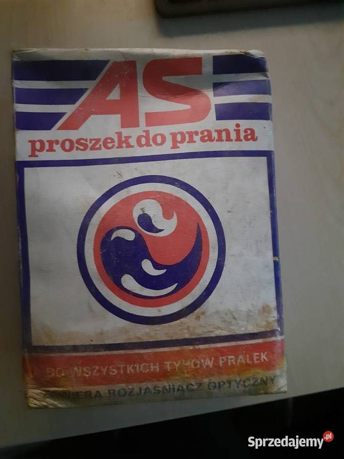 Proszek do prania AS z okresu PRL nowy nie Morąg