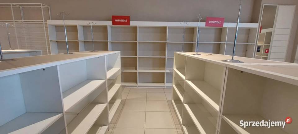 regały dwustronne pułki do sklepu warsztatu Magazynowanie świętokrzyskie Końskie