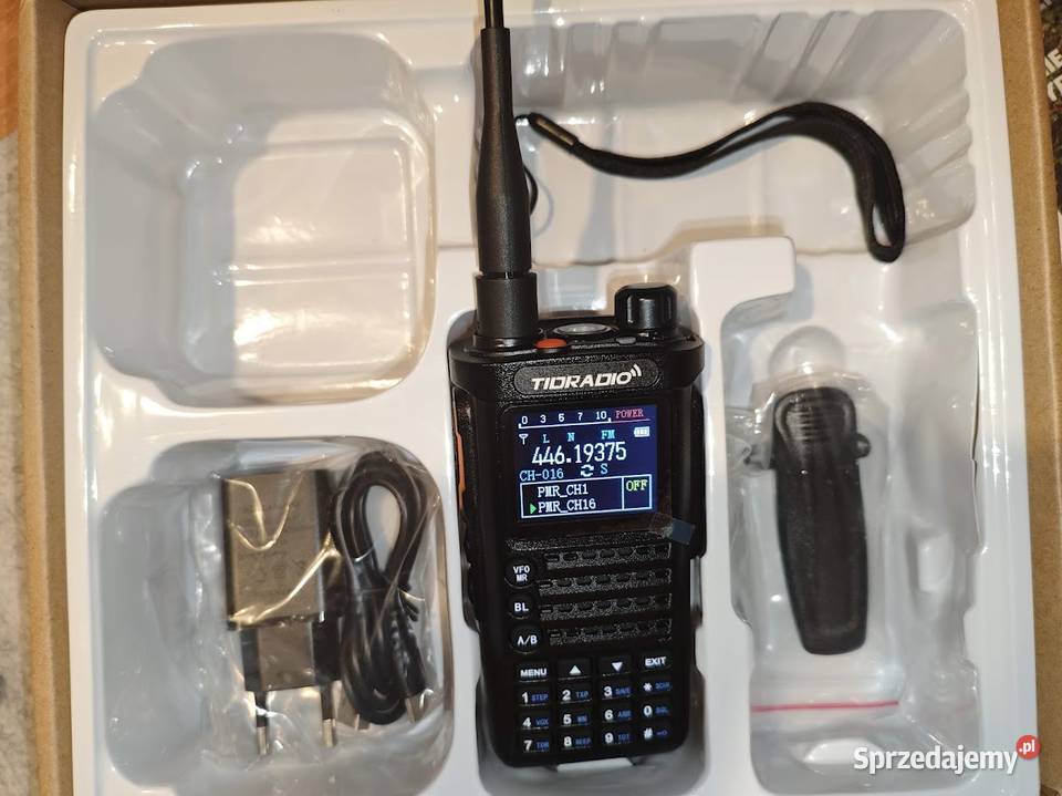 FABRYCZNIE NOWE TIDRADIO TDH8 4 generacji 10 W z