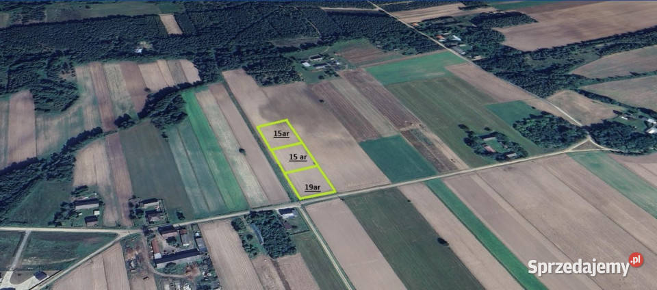 Grunt 1900m2 Majaczewice