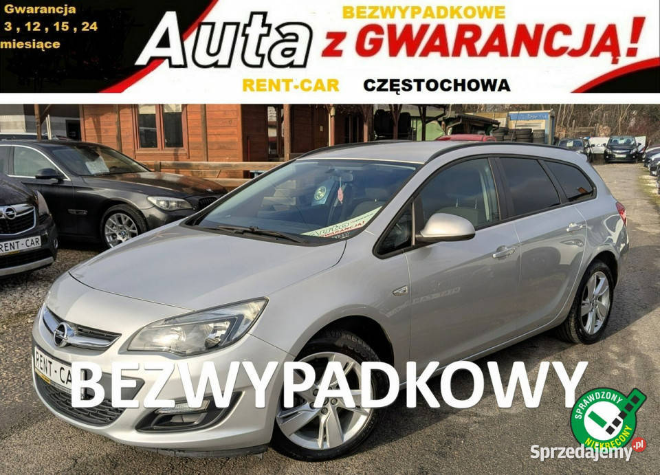 Opel Astra 16i115OPŁACONY Bezwypadkowy Częstochowa