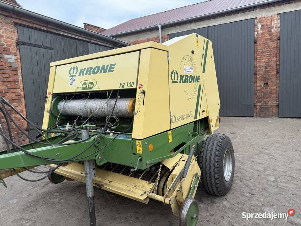 Presa Krone 130 Rolujące (belujące) Poniec