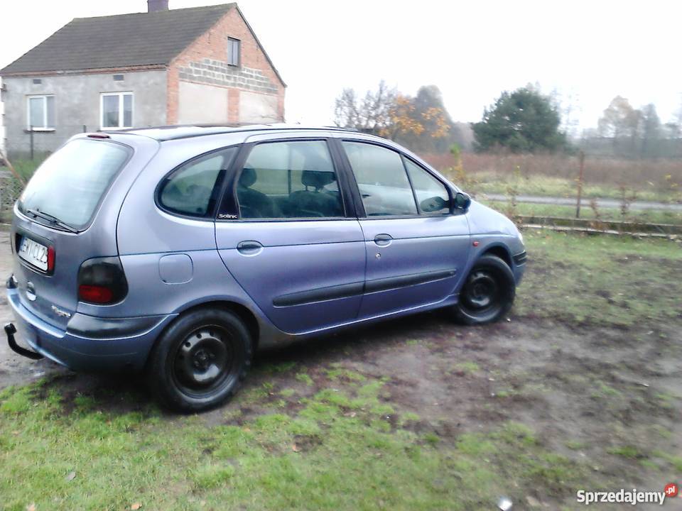 Renault Scenic 16 8V benzyna gaz klima elektryka 232000km Scenic Skrzynno