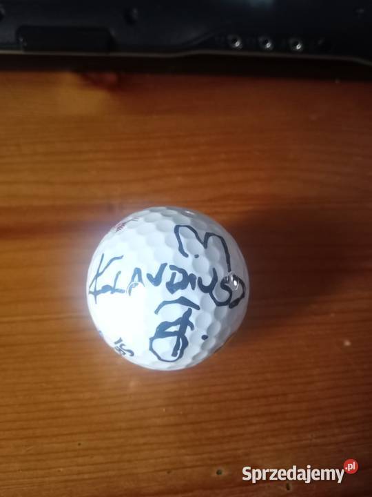 Sprzedam piłeczke z autografem Klaudiusza Bytom