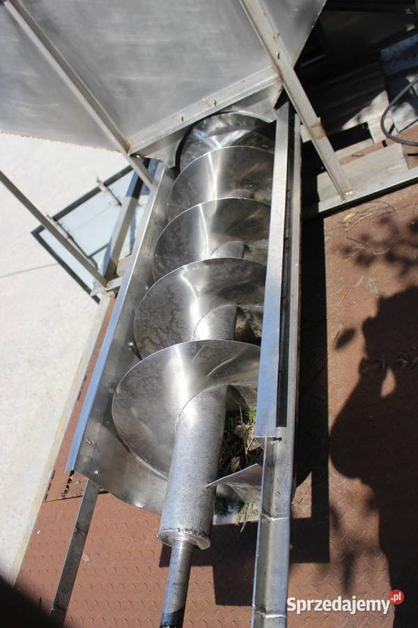 Zasobnik ze śrubą podającą wykonanie nierdzewne Krynica-Zdrój sprzedam