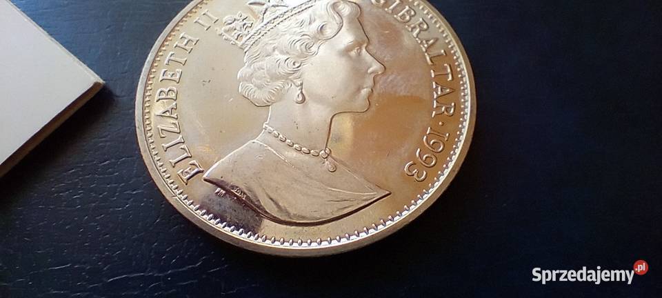 Stare monety 28 ECU 1993 Gibraltar podkarpackie sprzedam