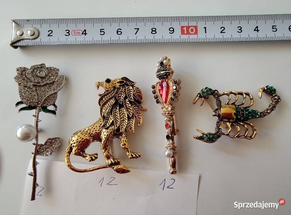 Broszki na agrafkę Żory