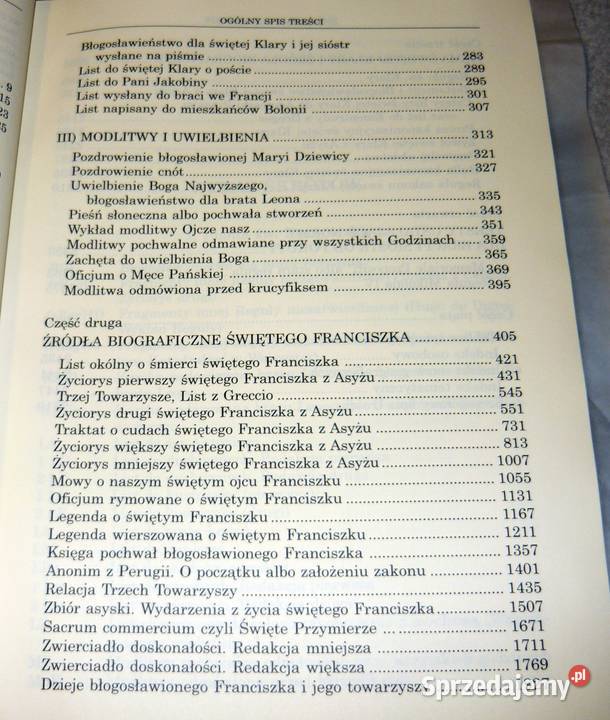 UnikaT Źródła Franciszkańskie Bratni Zew św religioznawstwo, nauki teologiczne