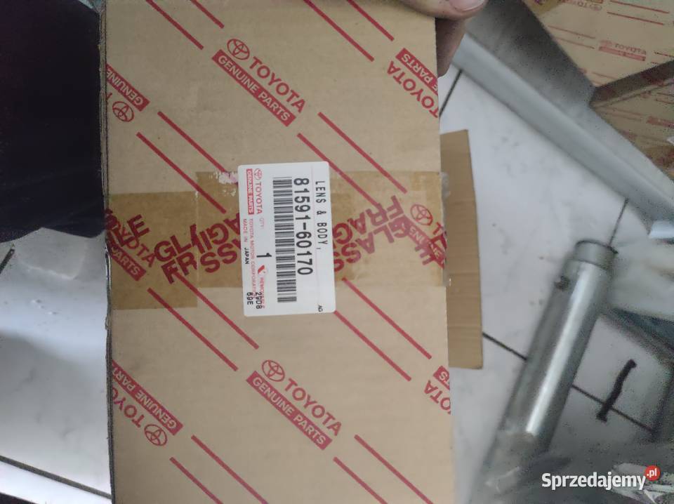 Lampy lampa tył Toyota land Cruiser hdj100 Rok produkcji 1998 Łódź