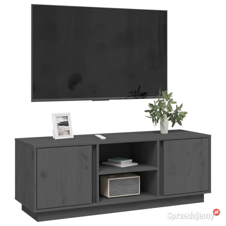 Szafka pod telewizor szara 110x35x405 lite RTV Warszawa