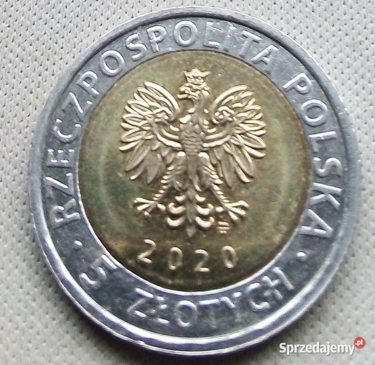 POLSKA5 ZŁOTYCH2020 rCuNiBAI PAŁAC BRANICKICH Numizmatyka