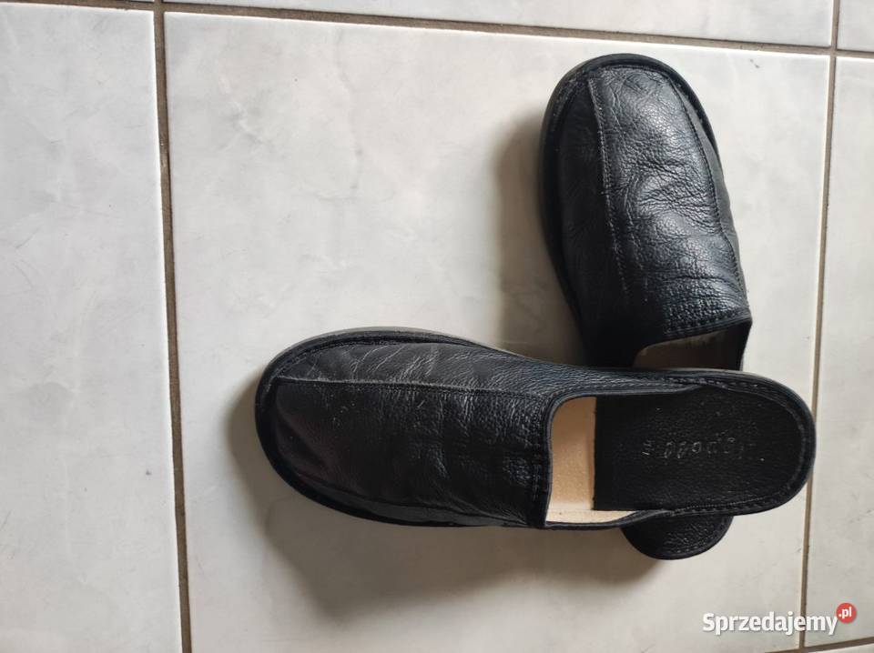 vip PREMIUM kapcie klapki skórzane góralskie skóra Pozostałe Pozostałe świętokrzyskie