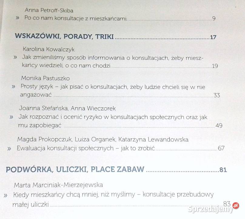 Konsultacje społeczne 24 inspiracje z Warszawy miękka Chełm
