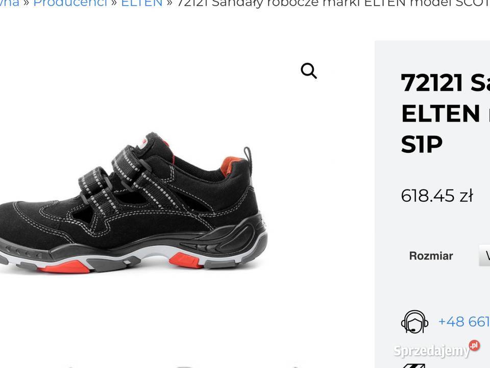 Buty Robocze Ochronne Męskie ELTEN 41 7 NOWE Męskie Nowa Sól