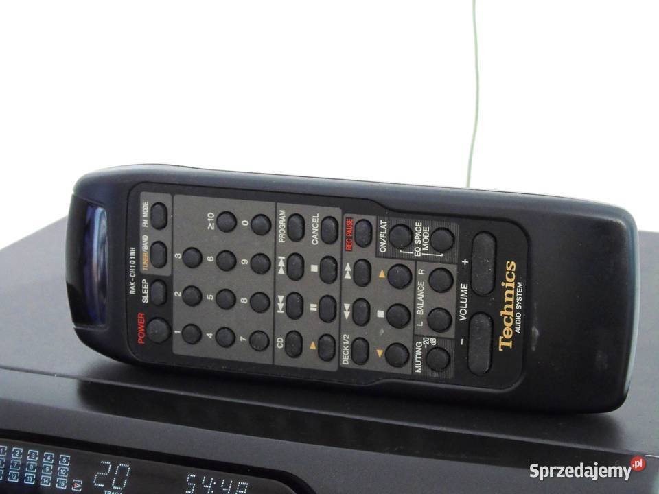 Wieża Technics SECH505 pilot sprawna DOSTAWA Jasło sprzedam