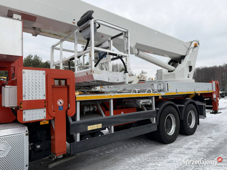 Mercedes ACTROS 2632 Zwyżka WUMAG WT 530 świętokrzyskie Widełki