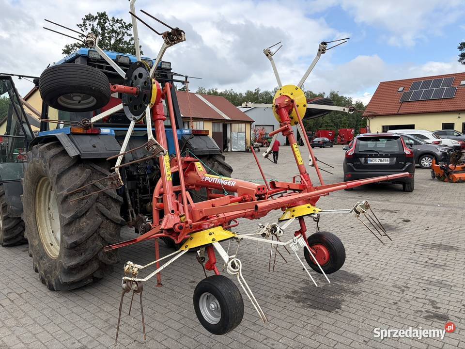 Przewracarka 4 karuzelowa Pottinger HIT 54 Myszyniec