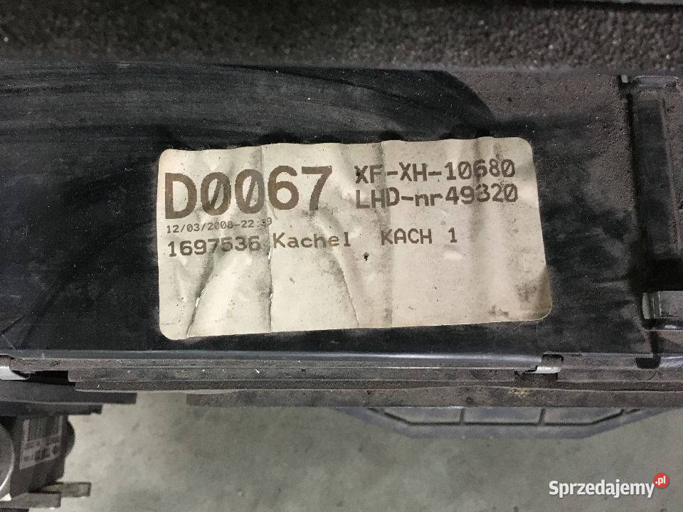 Nagrzewnica Daf XF CF 1697536 BEHR H 5766003 lubuskie
