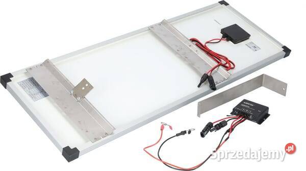 Panel solarny 55W z kontrolerem ładowania 375559 Kamionna