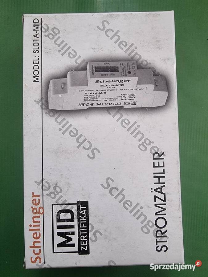 Licznik energii elektrycznej jednofazowy śląskie