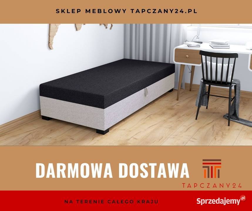 Łóżko jednoosobowe Tapczan młodzieżowy Iwo Łóżka