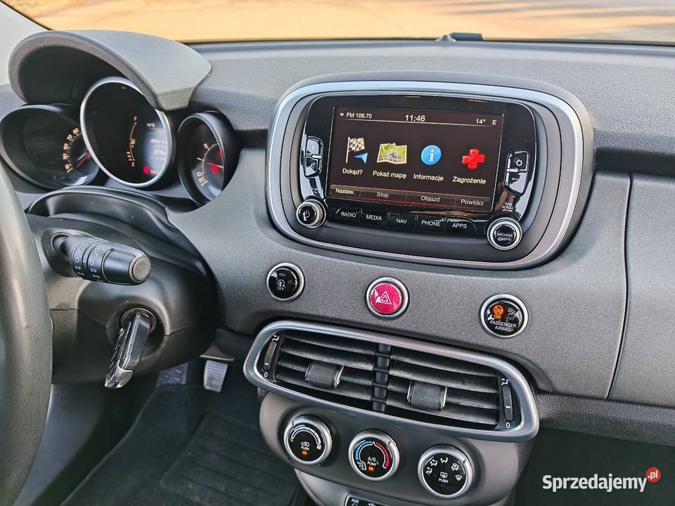 Fiat 500X 14 MultiAir 4x2 SS City Cross wielofunkcyjna kierownica śląskie