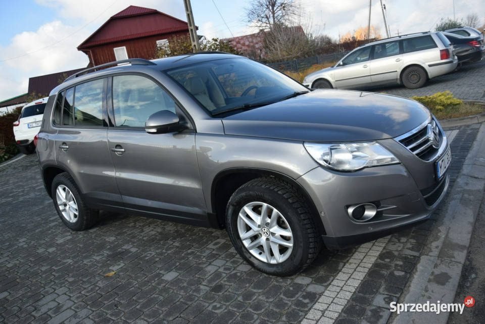 Volkswagen Tiguan 20TDI 4x4 160 Jasna Skóra Navi serwisowany w ASO Tiguan podkarpackie sprzedam