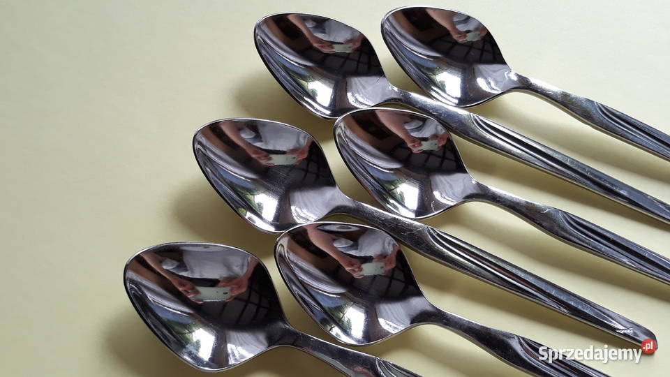 Łyżeczki do herbaty Polwid sztućce PRL Dąbrowa Górnicza