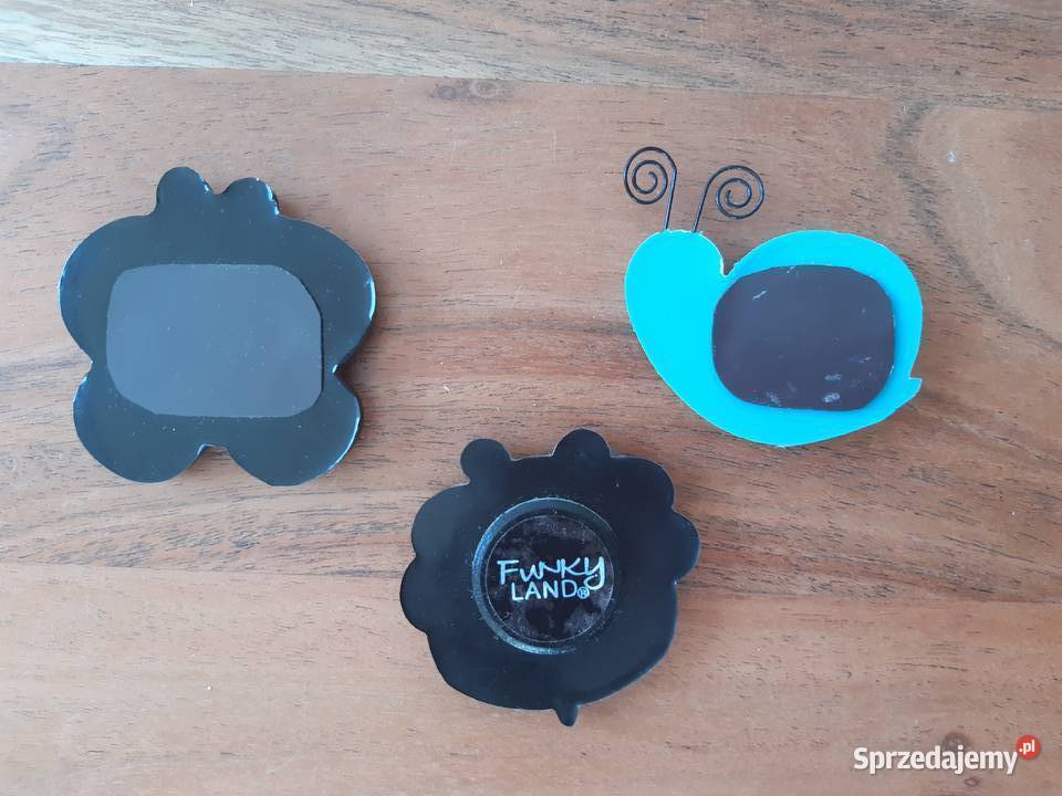 3 Magnes Ślimak Motyl Pszczoła Funky Land sprzedam