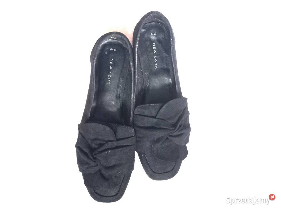 Buty damskie Lordsy czarne r 38 zamsz EKO stan Półbuty Białystok