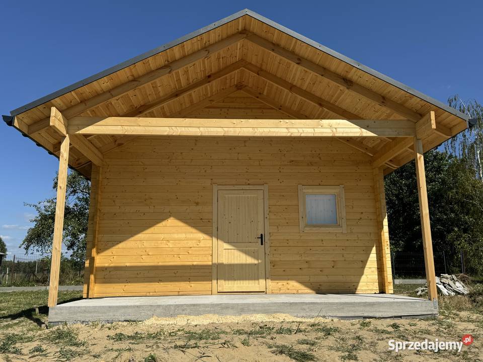DREWNIANY DOMEK LETNISKOWY PEONIA Z ANTRESOLĄ Domki drewniane podkarpackie Rzeszów