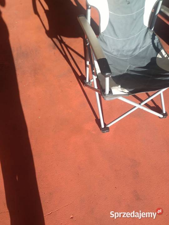 Krzesło wędkarskie składane duże mocne 160 Rybnik