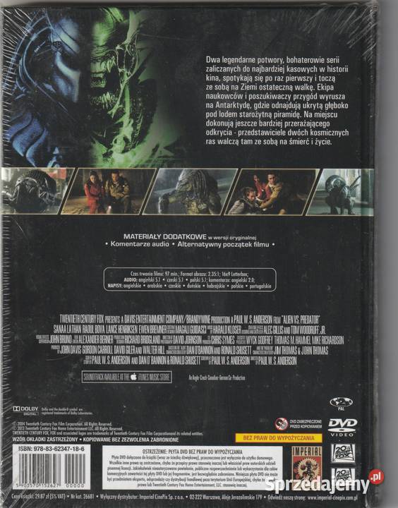 OBCY KONTRA PREDATOR Lance HenriksenColin Salmo mazowieckie Pruszków