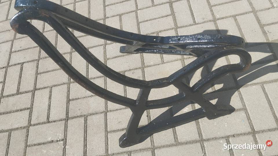 Nogi żeliwne do ławki Oświęcim