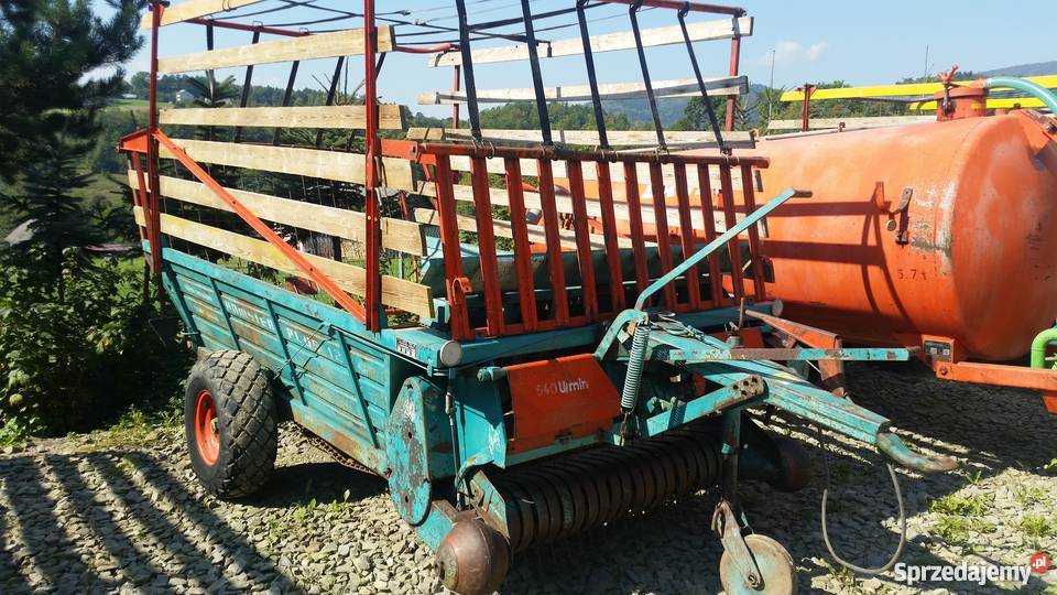 przyczepa samozbierająca steyr 12 Limanowa sprzedam