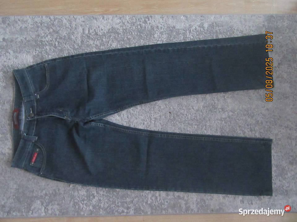 Eleganckie Jeanowe spodnie męskie Rumia