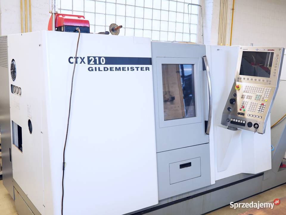 Tokarka CNC DMG GILDEMEISTER CTX 210 FAMOT Produkcja sprzedam