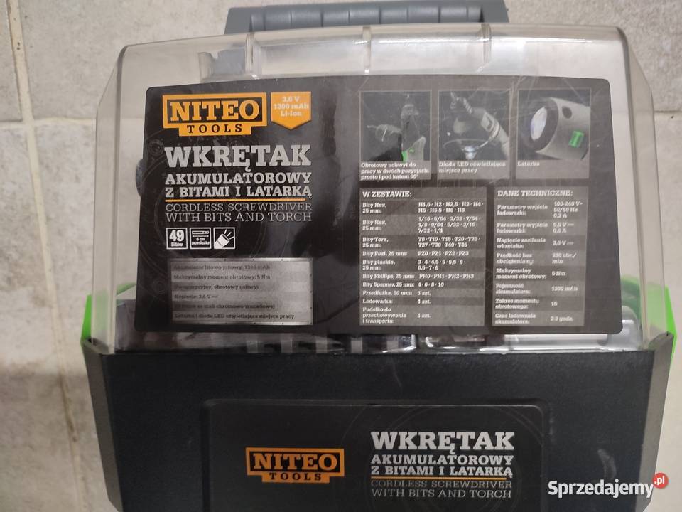 wkrętarka Niteo Tools 36V sprzedam