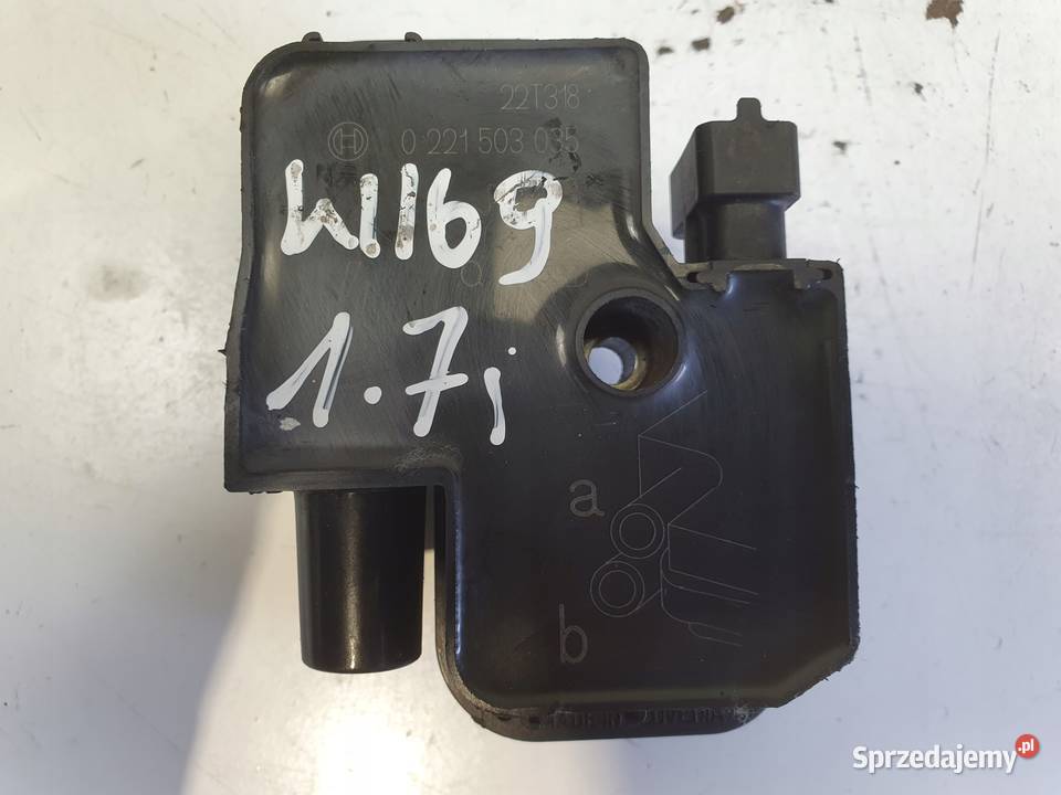 CEWKA ZAPŁONOWA Mercedes W169 17 8V 0221503035 Rudka