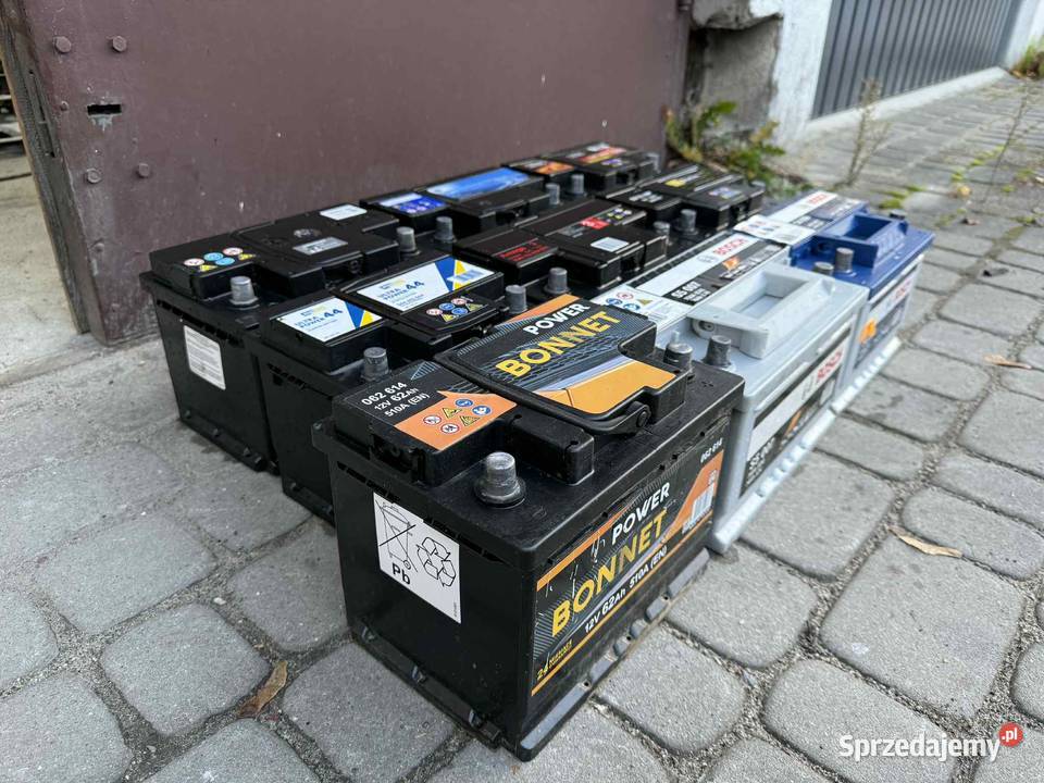 SPRZEDAM Akumulatory Samochodowe Różnych Marek sprzedam