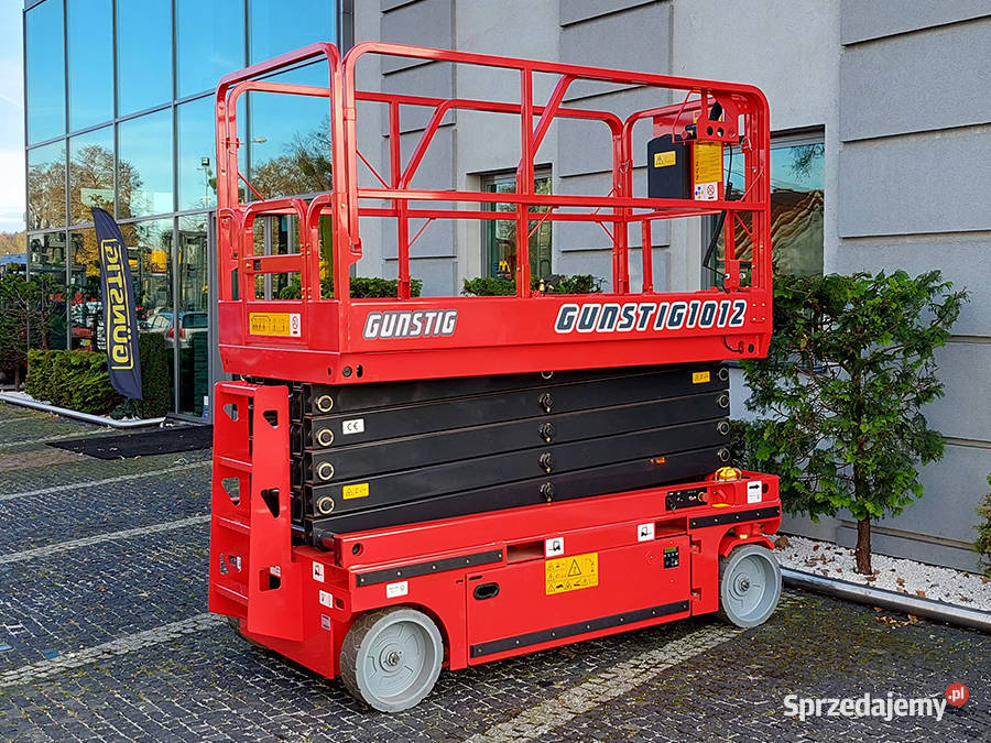 Podest nożycowy roboczy 10m Gnstig 1012 JLG Rok produkcji 2022 Kęty