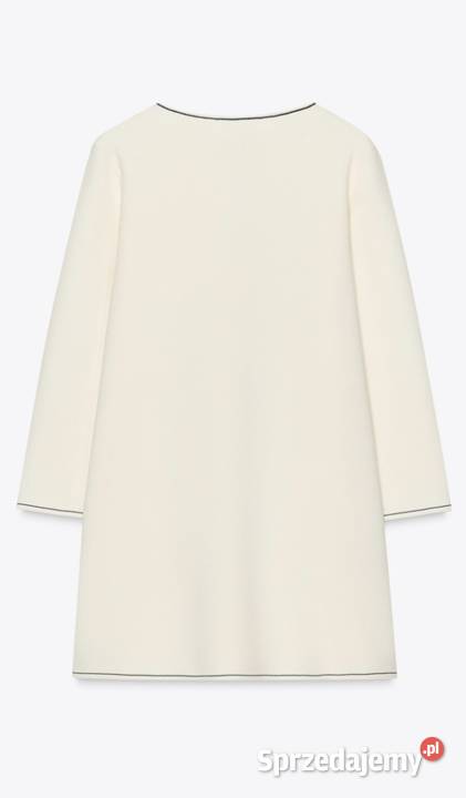 Długi kardigan zapinany marynarka żakiet Zara M Warszawa sprzedam