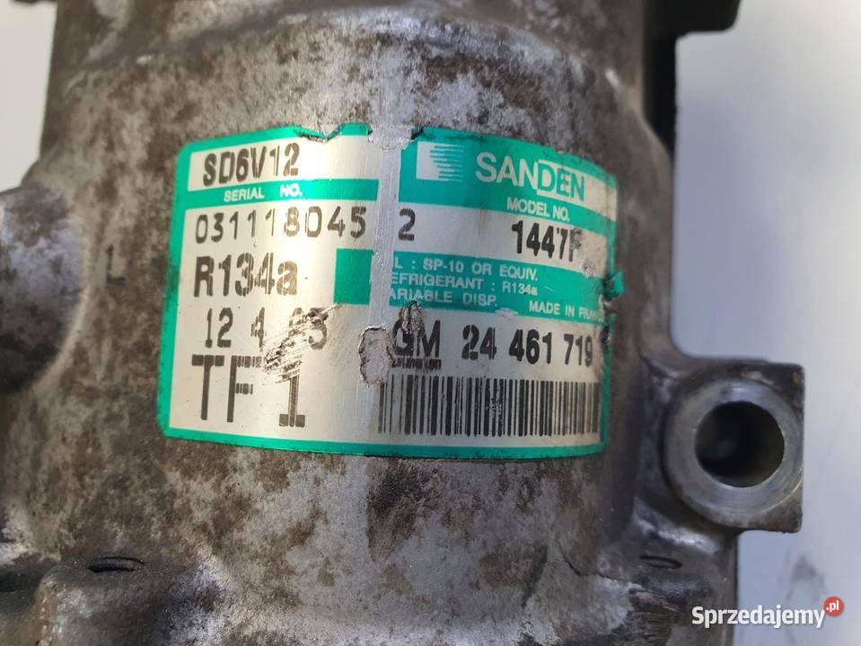 SPRĘŻARKA KLIMATYZACJI Opel Corsa C 14 16V osobowe lubelskie Rudka