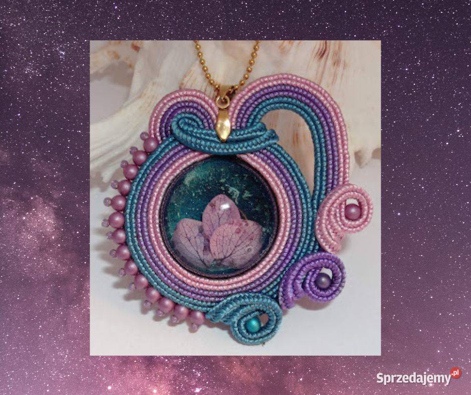 WISIOREK Z ŻYWICĄ różowoniebieski SUTASZ Warszawa sprzedam