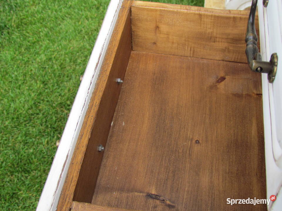 stare francuskie biurko z szufladami shabby chic zachodniopomorskie Stepnica